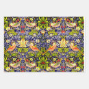 Search for strawberry thief wrapping paper Bird
