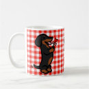 Search for black and tan dachshund mugs Doxie