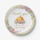 Search for pumpkin paper plates Autumn