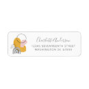 Search for pink grey return address labels Minimalist