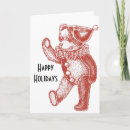 Search for teddy bear christmas cards White