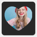 Search for heart shape photo stickers Birthday