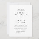 Search for simple casual wedding invitations Classic