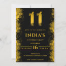 Search for 11 year old birthday invitations Modern