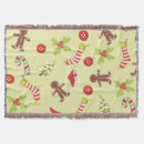 Search for gingerbread man blankets Winter