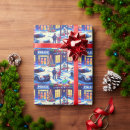 Search for police christmas wrapping paper Santa