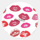 Search for red kissing lips stickers Romance