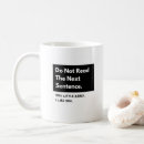 Search for sentence mugs Funny