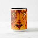 Search for black lion mugs Modern