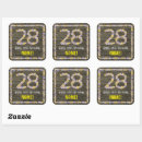 Search for twenty eight stickers 28th birthday