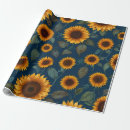 Search for sunflower birthday wrapping paper Pattern