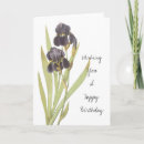 Search for iris flower cards Botanical