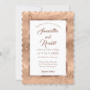 Search for copper wedding invitations Brown