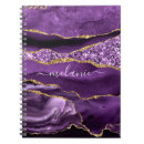 Search for purple sparkly glitter notebooks Sparkle