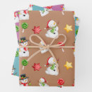 Search for snowmen wrapping paper Stars