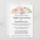 Search for pink and ivory wedding invitations Floral