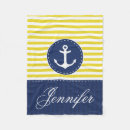 Search for navy blue and yellow blankets Trendy