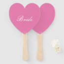 Search for bridal shower hand fans Bride