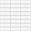 Search for clear address stickers Minimalist