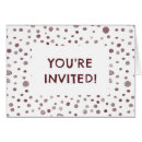 Search for red bubble invitations Dots