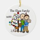 Search for family with dog christmas tree decorations New parents