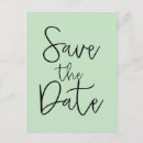 Search for mint save the dates Typography