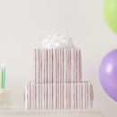 Search for red stripes wrapping paper Chic