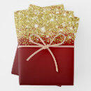 Search for gold ombre wrapping paper Sparkly