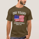 Search for usa tshirts 250 years of freedom