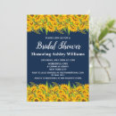 Search for tea sunflower bridal shower invitations For her