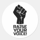 Search for raise stickers Protest