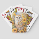 Search for yellow sunflowers playing cards Bird