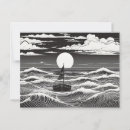 Search for lonely postcards Black and white