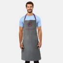 Search for burgundy aprons Employee