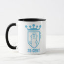 Search for vintage crown mugs Blue
