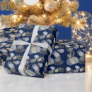 Search for navy and gold christmas wrapping paper Tree