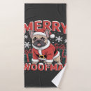 Search for santa claus bath towels Dog