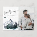 Search for mountain wedding thank you cards Minimalist
