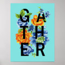 Search for gathering posters Flowers