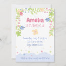 Search for flower kid invitations Whimsical