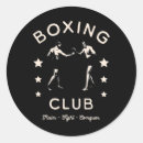 Search for night club stickers Boxing fight night