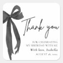 Search for black bow stickers Black and white