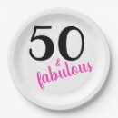 Search for pink paper plates Fiftieth