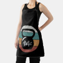 Search for vintage monogram aprons Initial