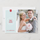 Search for christmas wedding announcement cards Newlywed