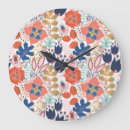 Search for scandinavian style clocks Floral