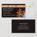 Search for welding business cards Professional