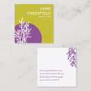 Search for chartreuse business cards Trendy