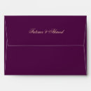 Search for purple and gold envelopes Vintage