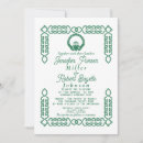 Search for irish wedding invitations Emerald green